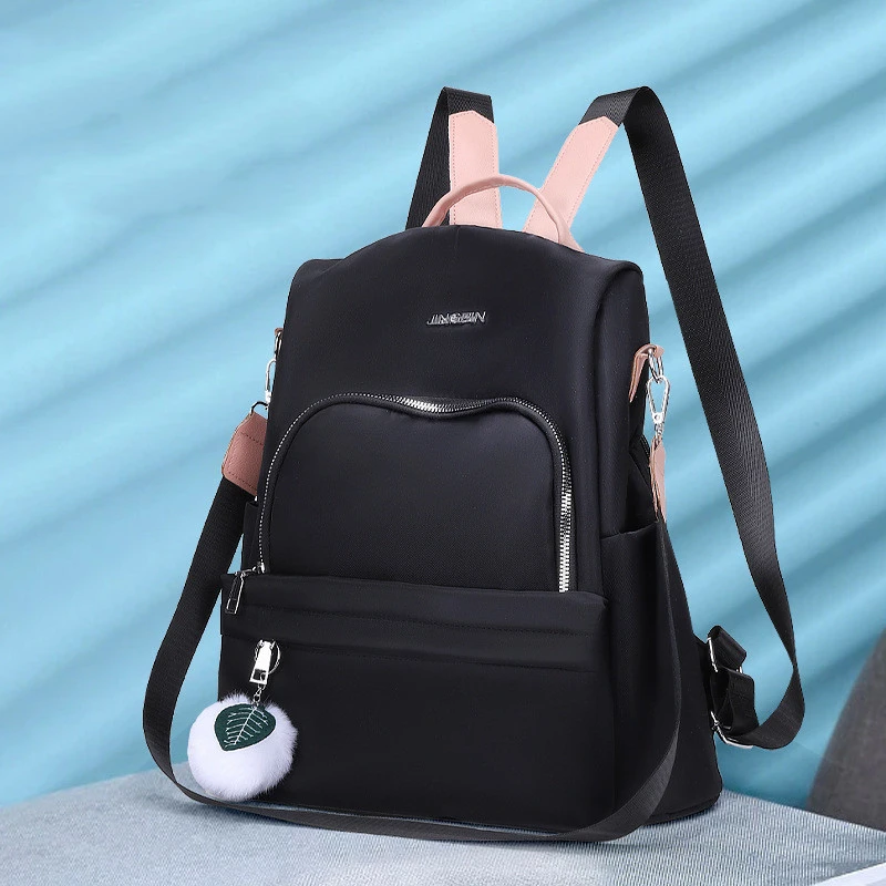 Women's Fashion Simple Oxford Cloth Large Capacity Shoulder Bag