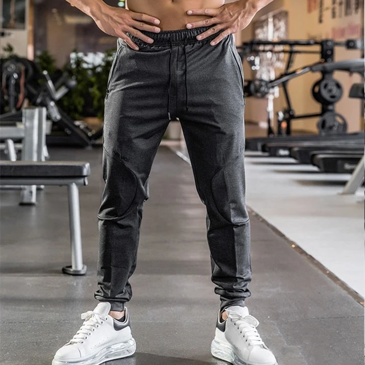 High Elastic Breathable Sweat Absorbent Quick Dry Sweatpants Men