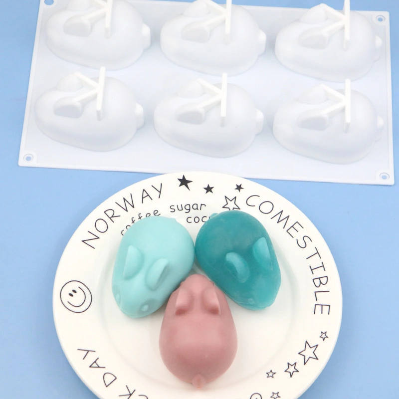 High Temperature Resistant Silicone Bunny Cake Mould