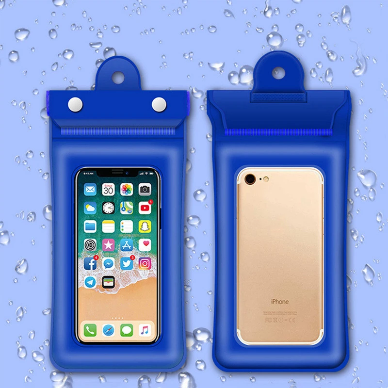 New Three-layer Sealed Velcro Waterproof Bag For Mobile Phone