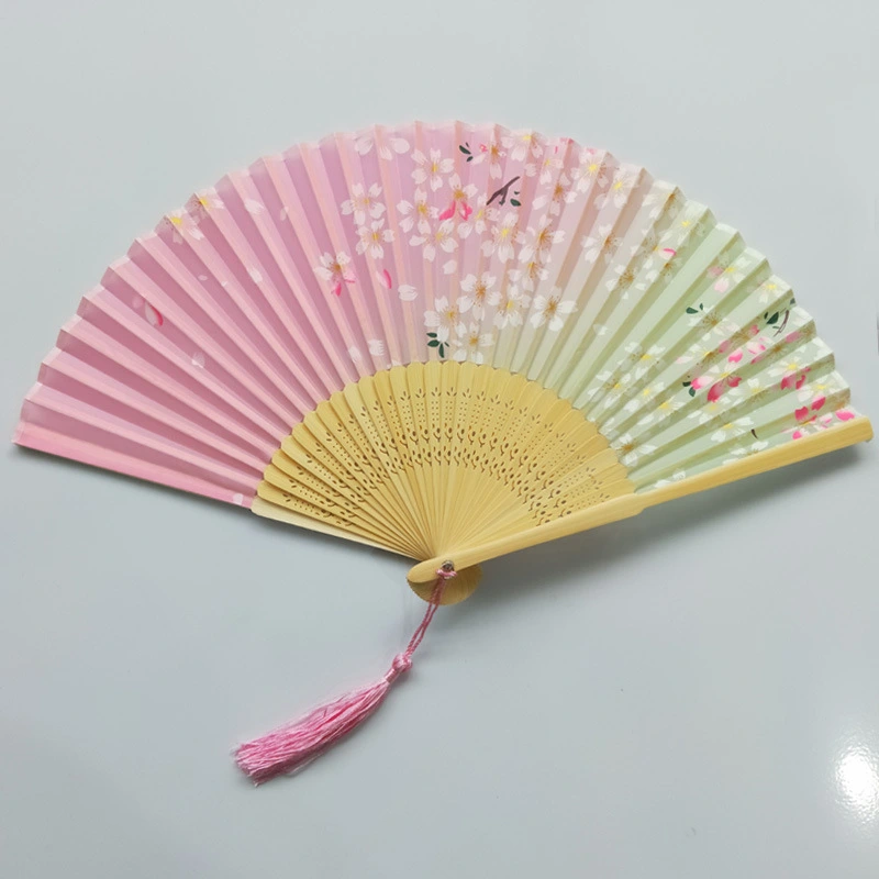 Bamboo Fracture Fan Head Qingyixiao Craft Gift