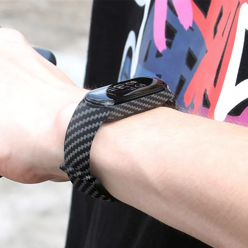 Carbon Fiber Pattern Replacement Wrist Strap