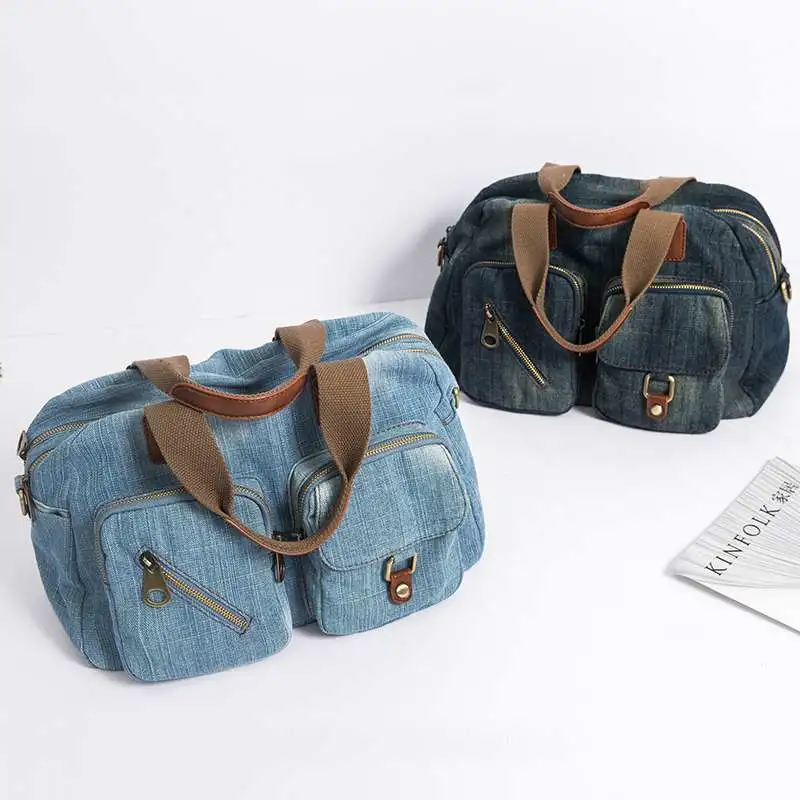 Denim bag canvas bag