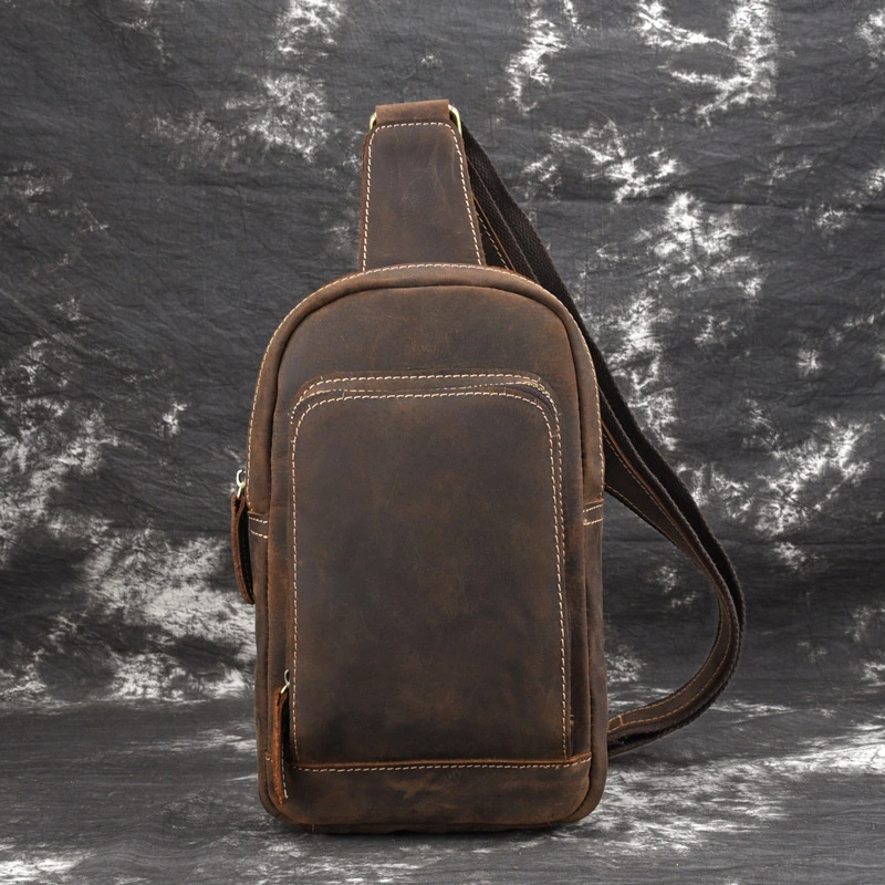 New Vintage Genuine Leather Men's Bag