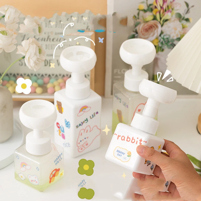 Creative Press Packaging Of Flower Foam Bottle