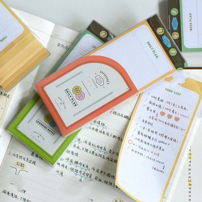 Minimalist Multi-functional Handbook Expanding Sticky Notes