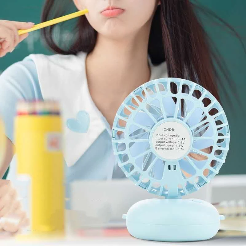 Mini Portable Dormitory Folding Fan