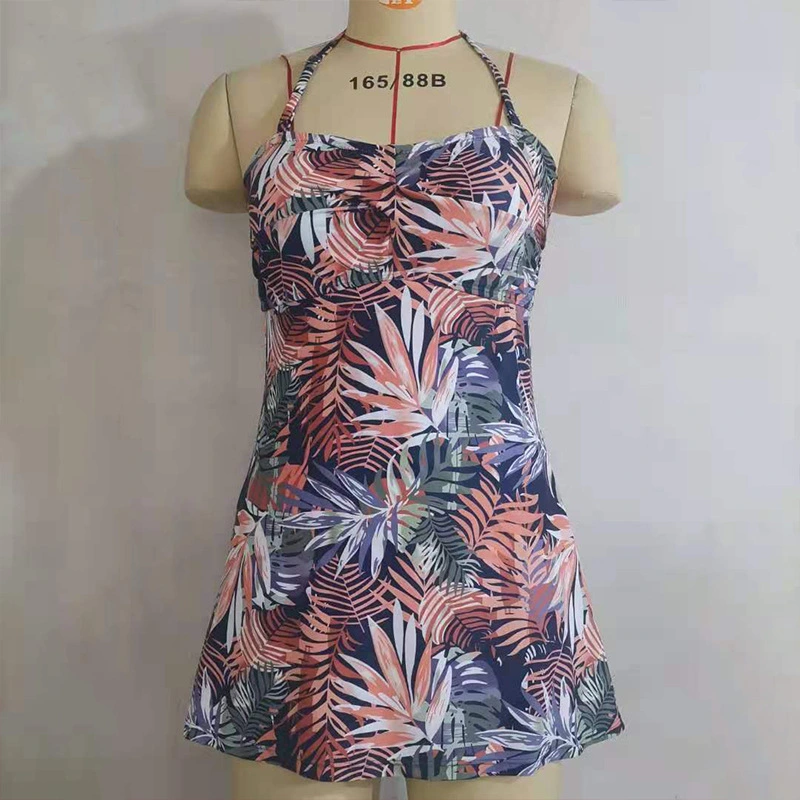 Women's Large Size One Piece Swimsuit