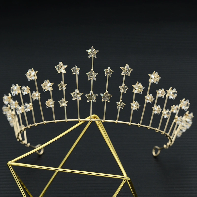 Half Circle Star Crown Wedding Dress Accessories