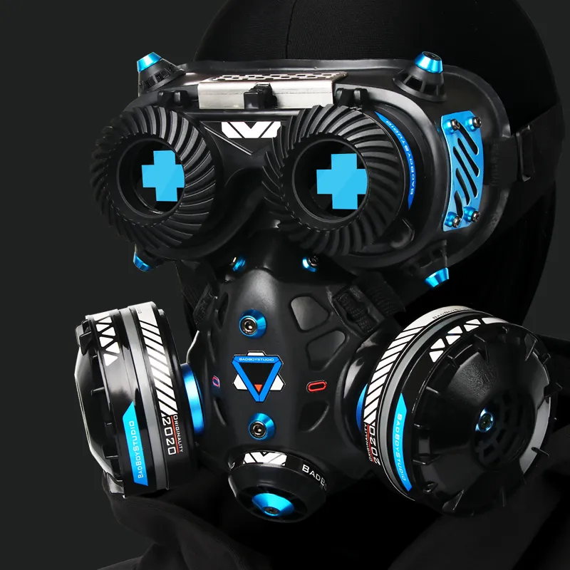 Mask Luminous Cos Sci Fi Machine