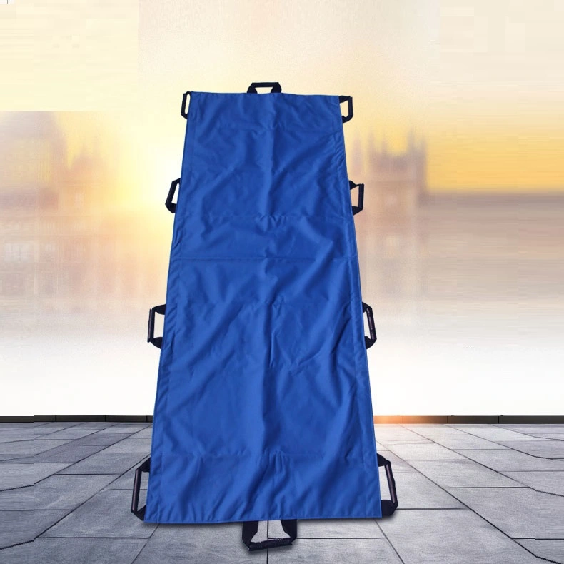 Simple Folding Cloth Emergency Stretcher Capable Of Lifting People Up And Down Stairs