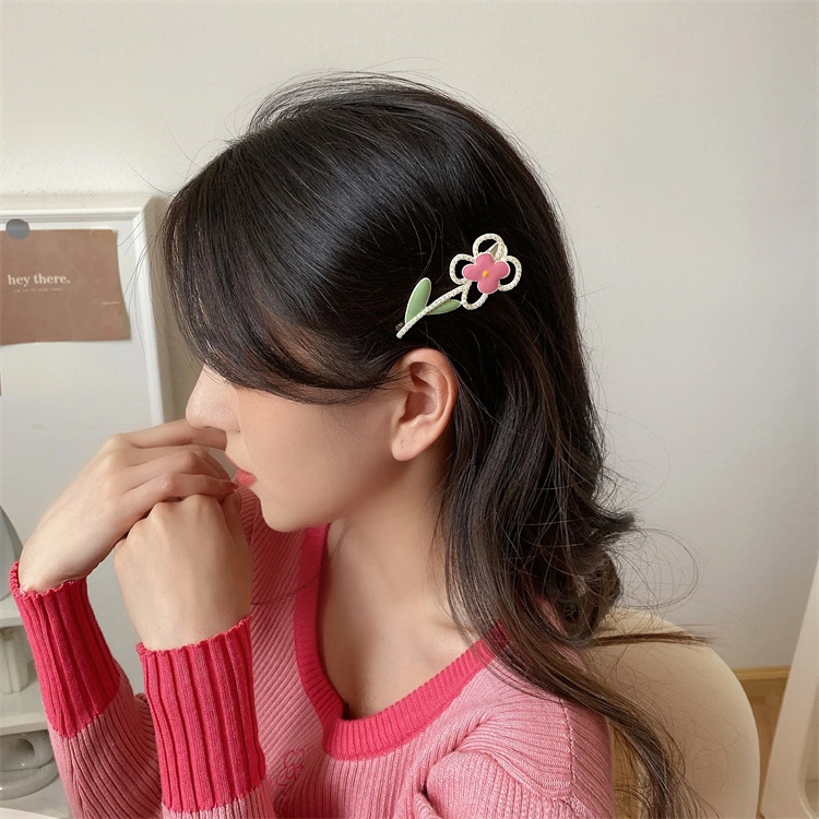 Women's Sweet Pearl Flower Hairpin