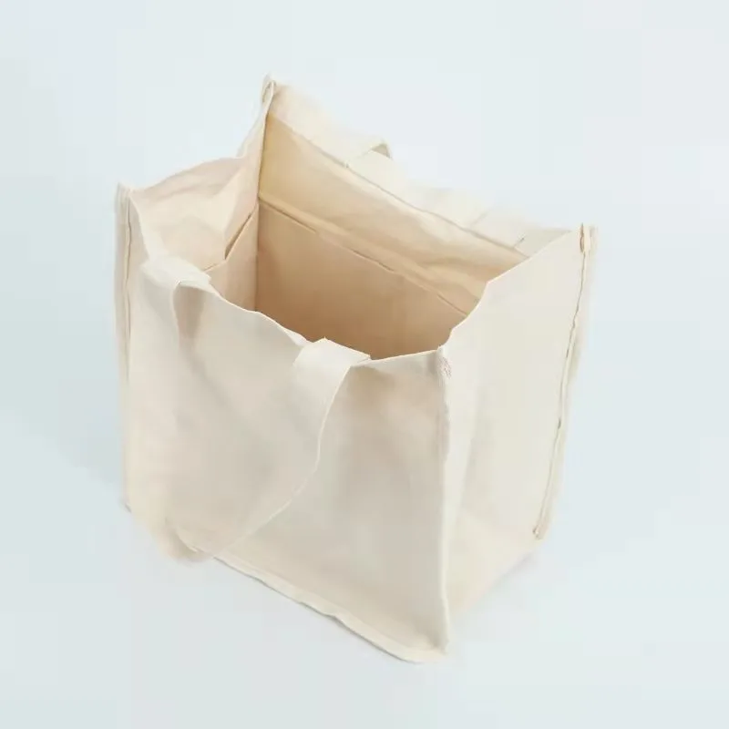 Large Capacity Reusable Canvas Shopping Bag