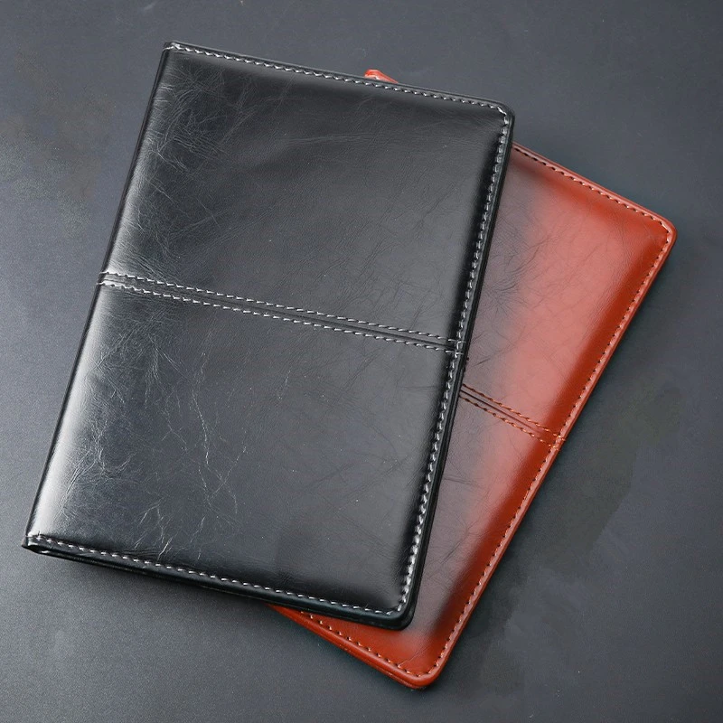 Soft Leather Business Book Pratt Whitney Notebook