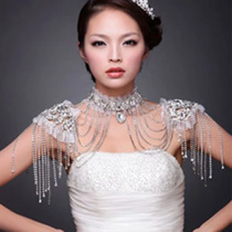 Bride Shoulder Chain Set Chain Wedding Dress Accessories