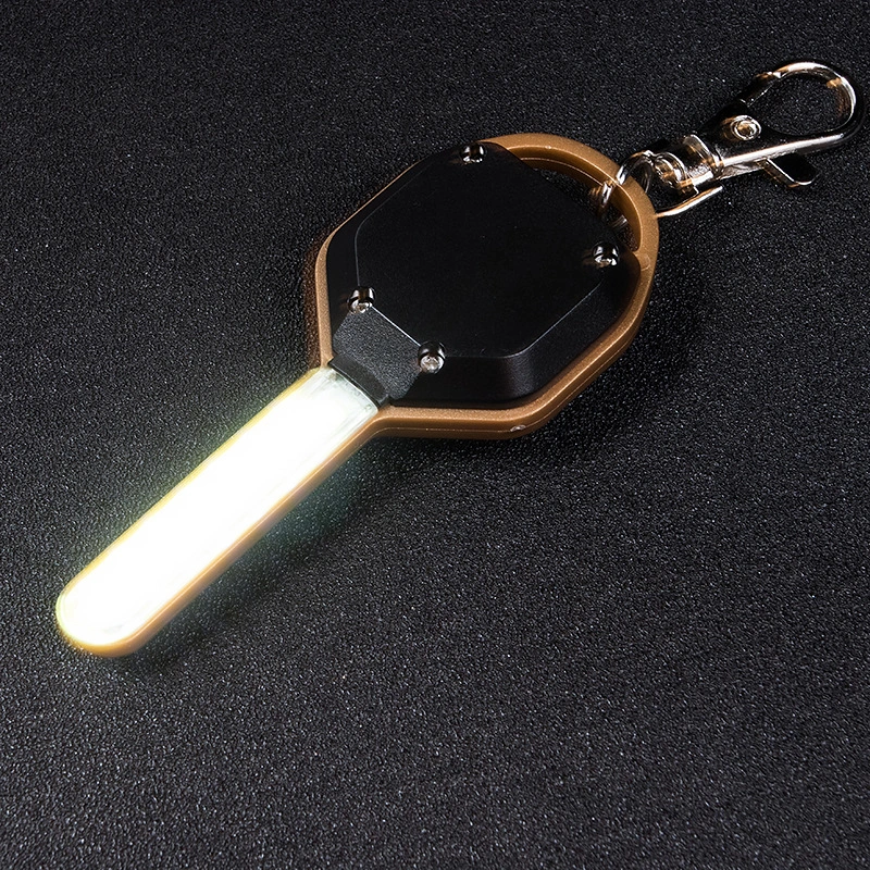 New Outdoor High Quality Mini Key Ring Light LED Highlight Night Unlocking Accessories Outdoor Portable Backpack Light