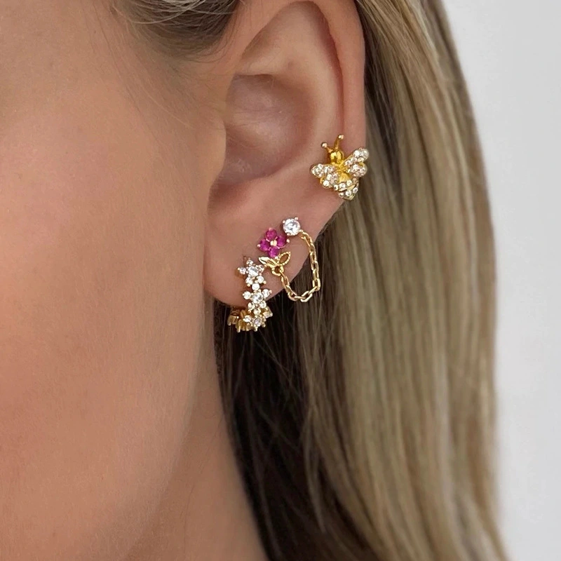 Women's Fashion Stacked High-grade Earrings