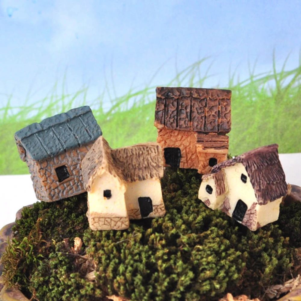 Micro Landscape Decoration Thatched Hut