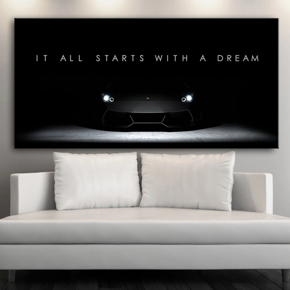 Living Room Decoration Canvas Inkjet Painting
