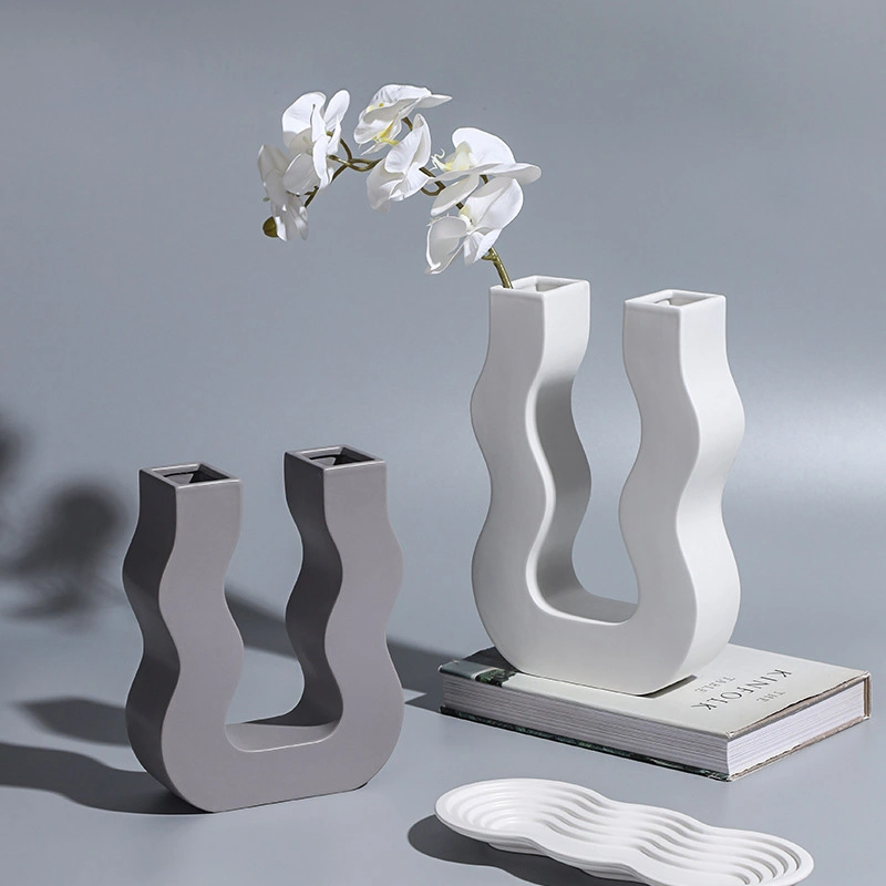 Modern Ceramic Vase Candlestick Ornaments