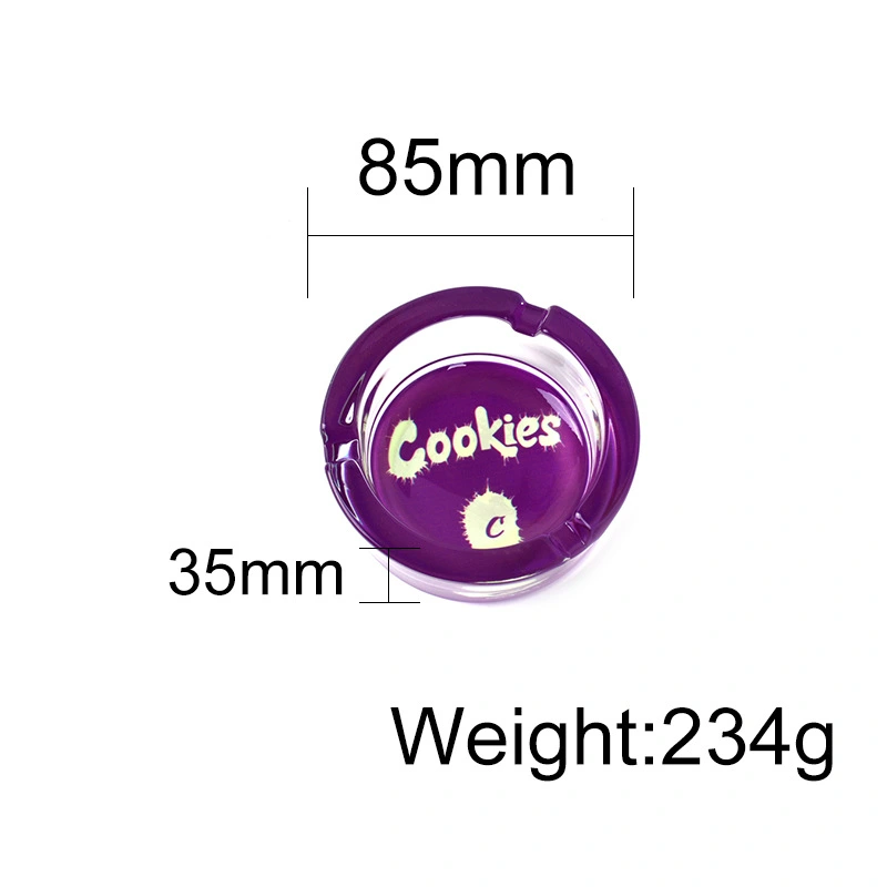 Luminous Ashtray 85MM Round Cookies