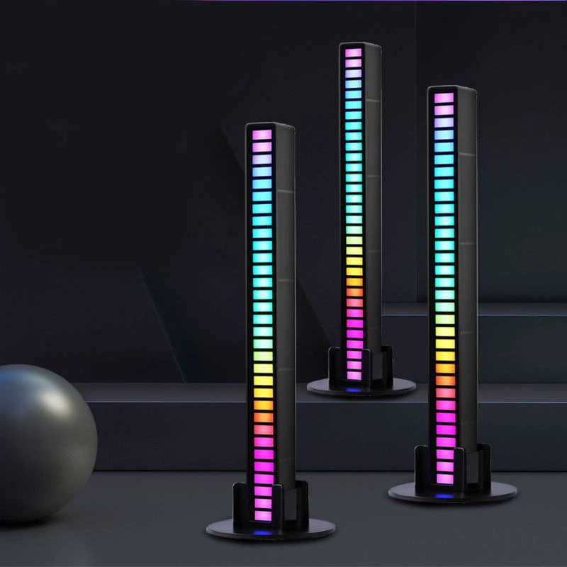 RGB Voice-activated Music Rhythm Pickup Light