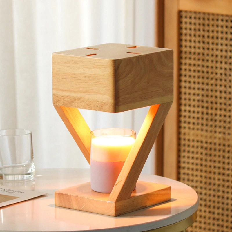 Household Oak Aromatherapy Wax Melting Lamp