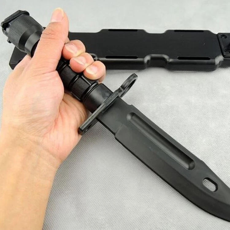 Plastic Knife Model Tactical Training Soft Knife Bayonet Plastic Prop Decoration