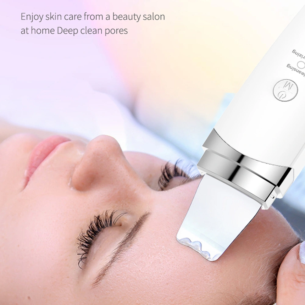 Ultrasonic Peeling Electromechanical Beauty Instrument Facial Cleanser Cleaner