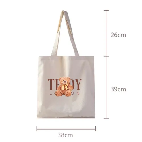 Teddy London Tote Bag