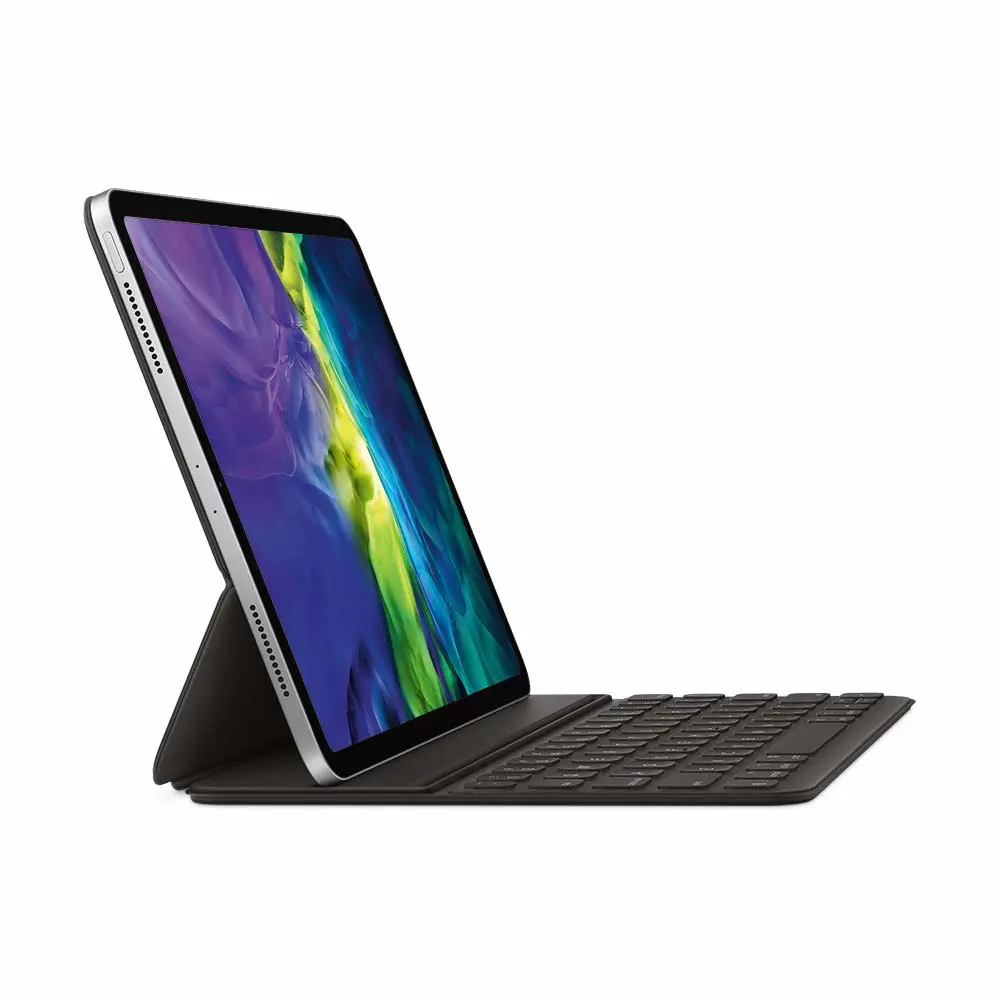 Apple Smart Keyboard Folio: iPad Keyboard case for iPad Pro 11-inch (1st, 2nd, 3rd, 4th Generation) and iPad Air (4th, 5th Generation), Two Viewing Angles, Front Back Protection, Swiss - Black