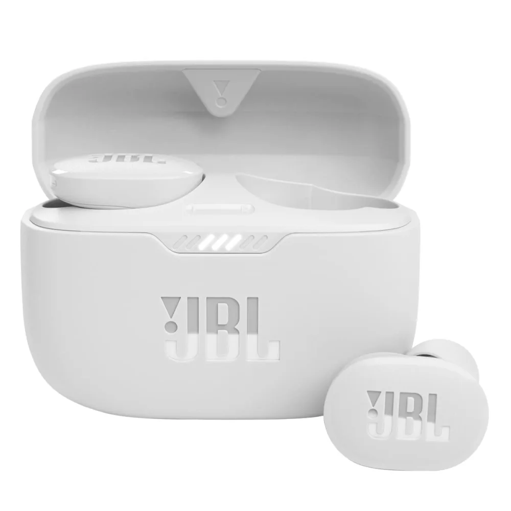 JBL Tune 130NC TWS True Wireless In-Ear Noise Cancelling Headphones - White, Small