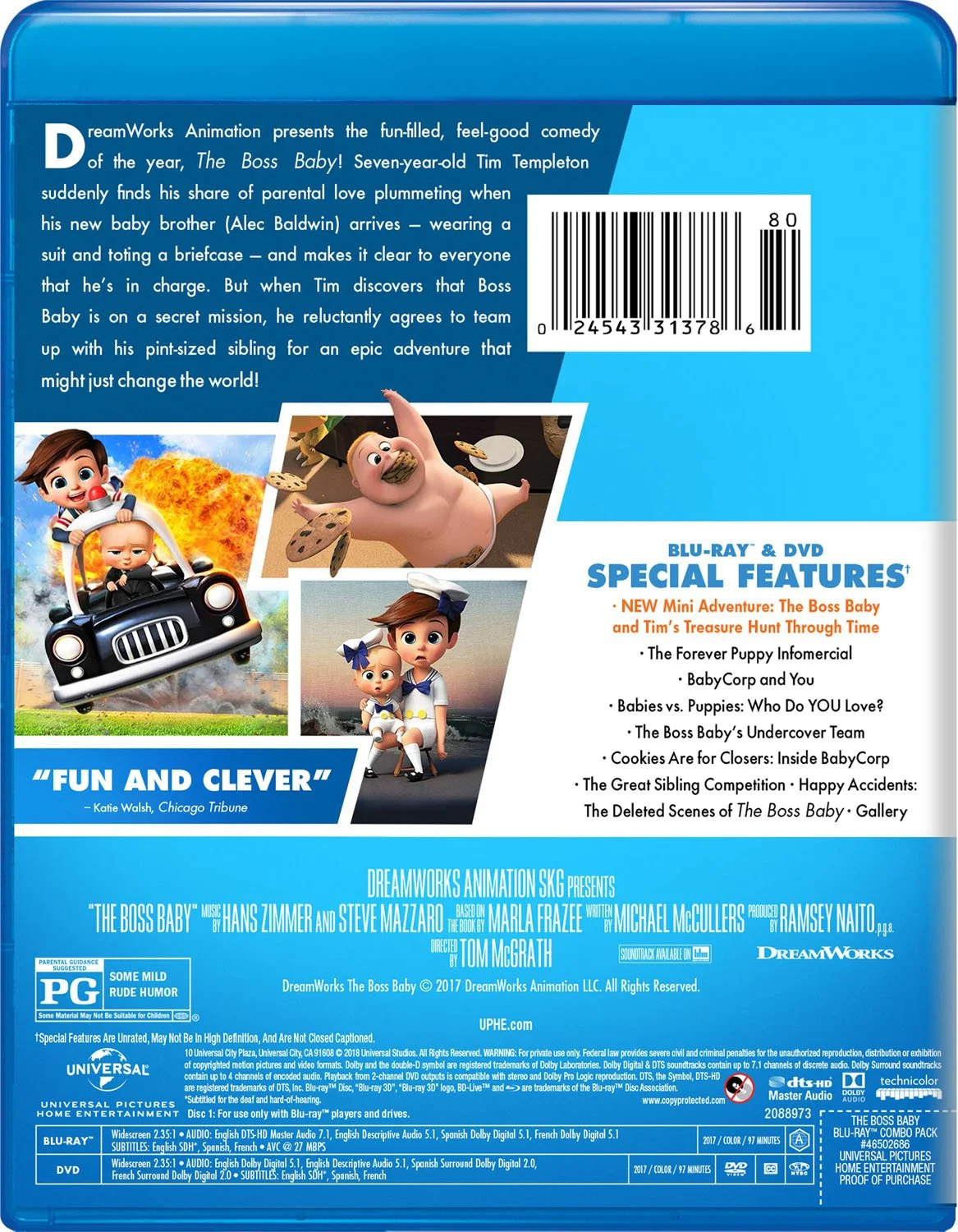 The Boss Baby [Blu-ray]