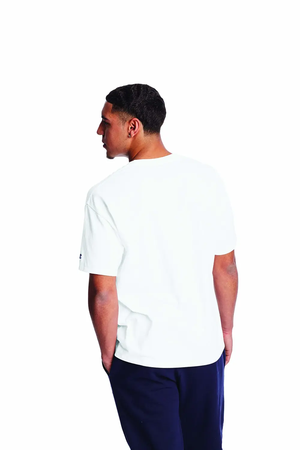 Champion Men'S Classic T-Shirt, Vintage Badge Script