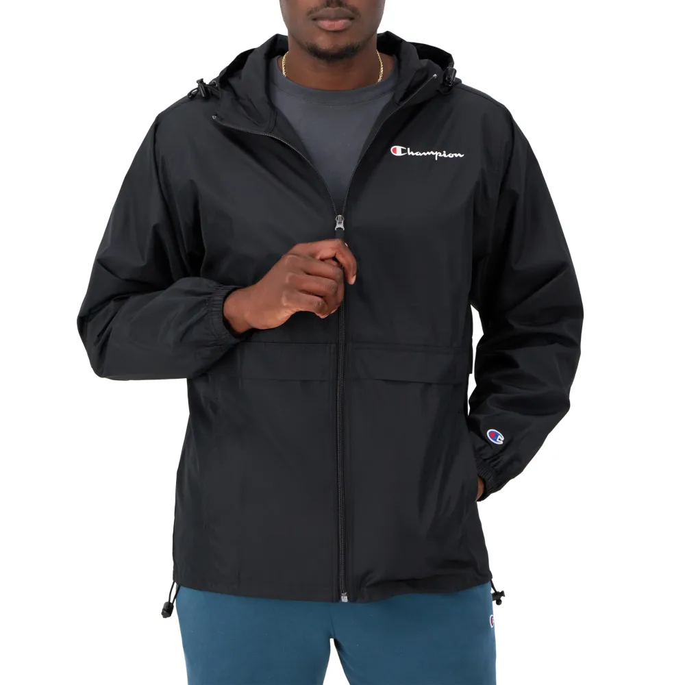 Champion Men's Jacket, Stadium Full-Zip Jacket, Wind Resistant, Water Resistant Jacket For Men