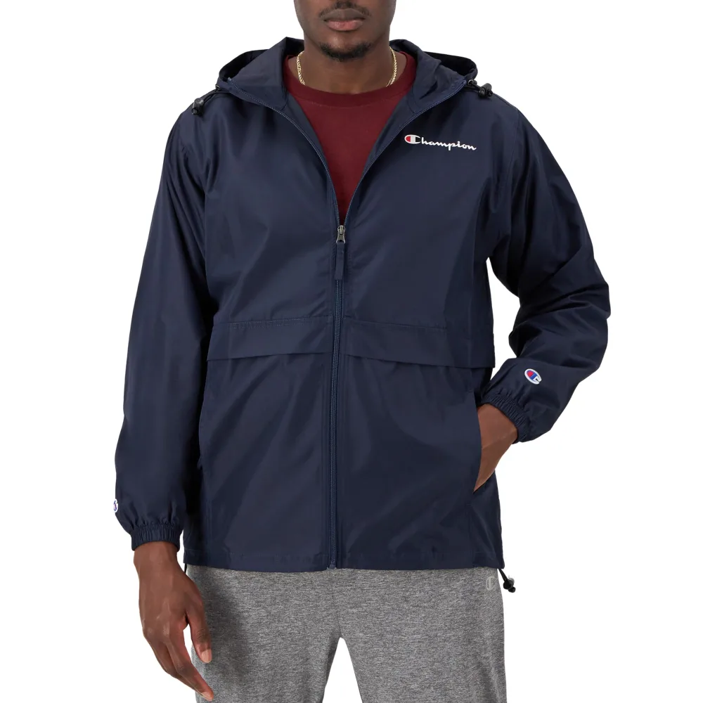 Champion Men's Jacket, Stadium Full-Zip Jacket, Wind Resistant, Water Resistant Jacket For Men