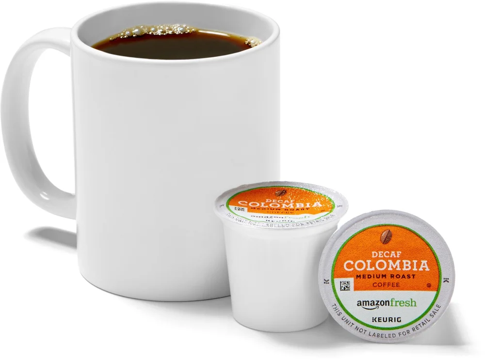 ZincFresh 80 Ct. K-Cups, Decaf Colombia Medium Roast, Keurig K-Cup Brewer Compatible