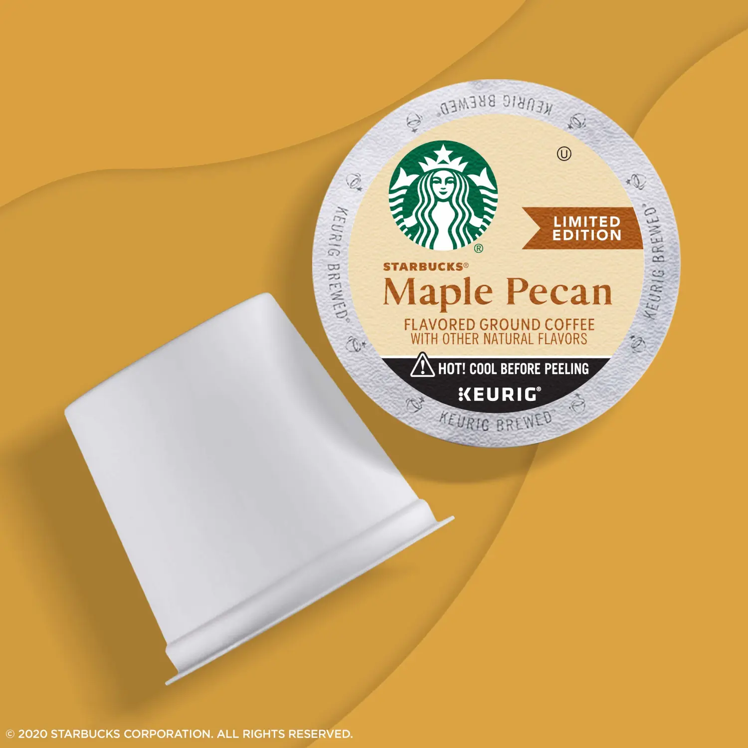 Starbucks Coffee K-Cup Pods, Maple Pecan, 22 CT