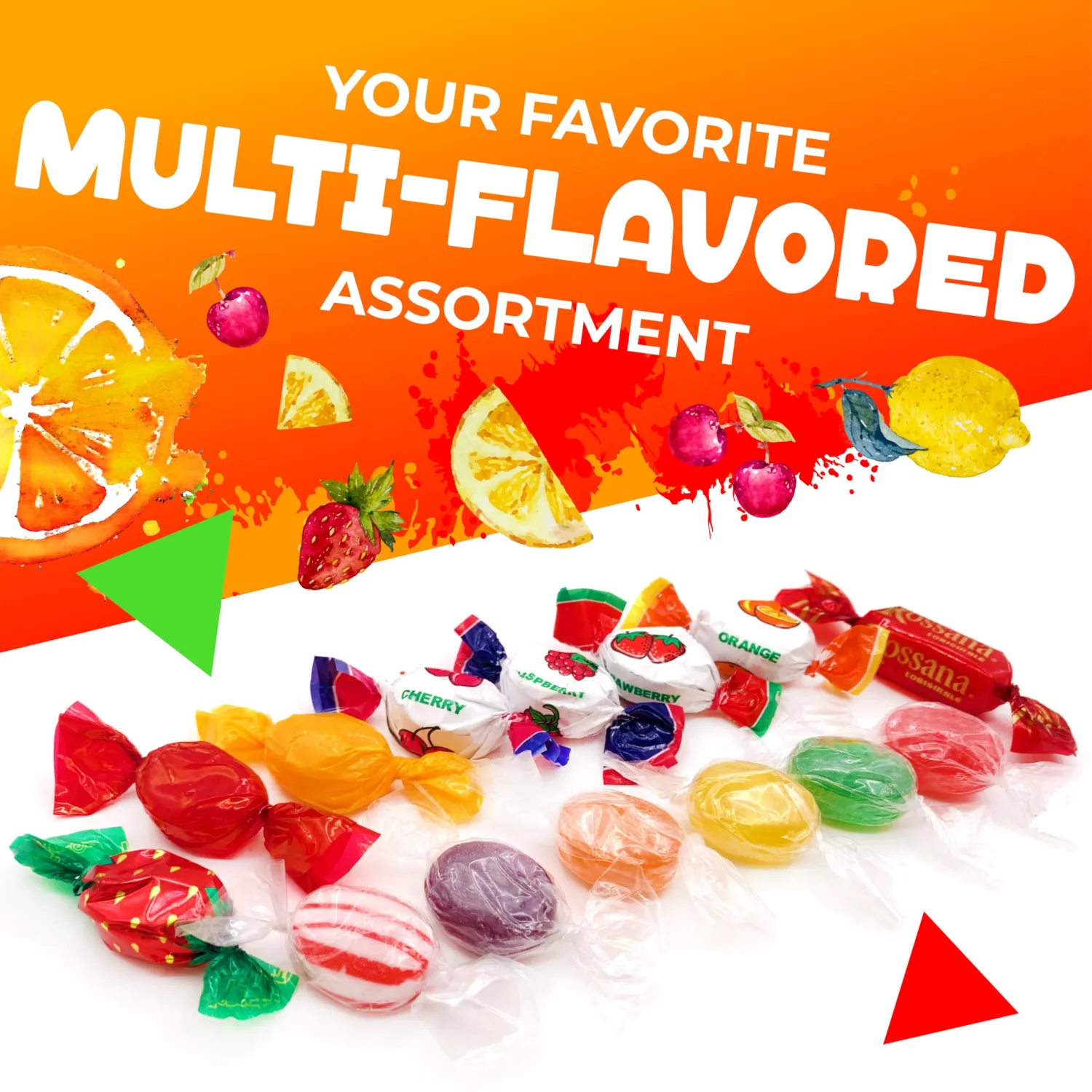Hard Candy Office Assortment | 3 Pound Bag - Approx. 230 Count | Old-Fashioned, Multi-Flavored Candy Mix