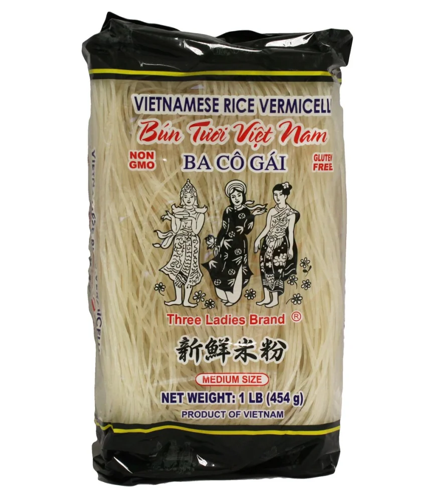 Three Ladies Vietnamese Rice Stick Vermicelli, 16 oz., 3 Pack