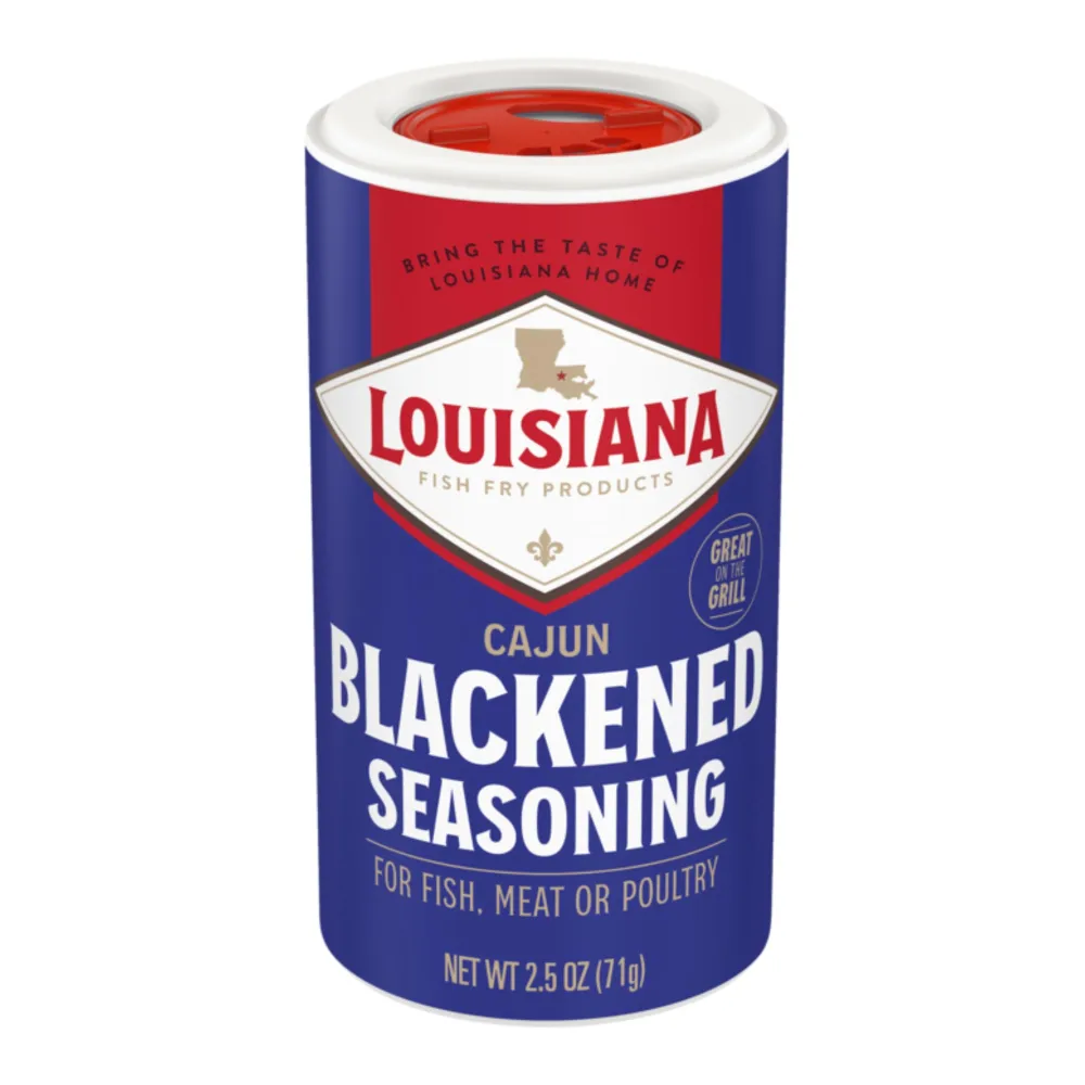 Louisiana Fish Fry Products Cajun Blackened Seasoning 2.5 oz