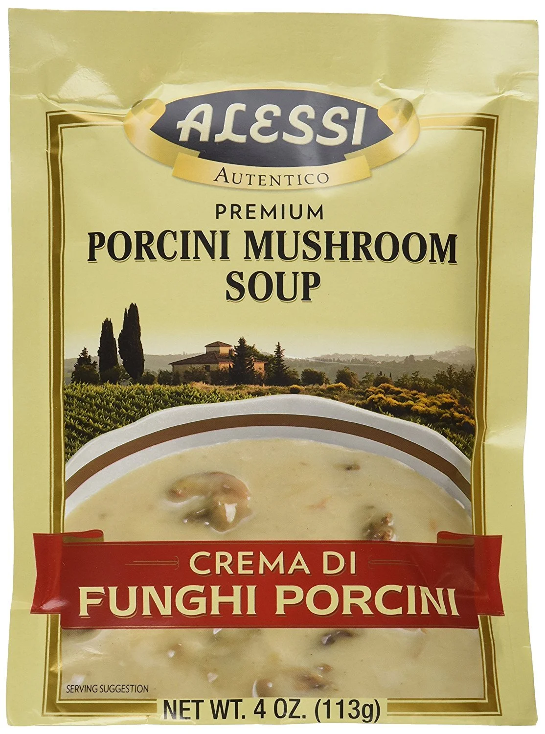 Alessi Soup Mushroom, 4 oz