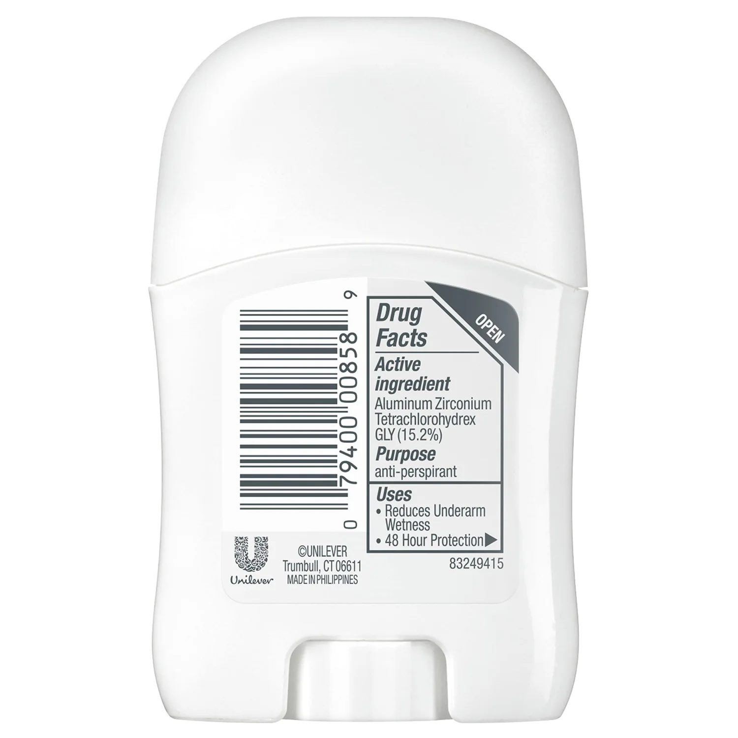 Dove Advanced Care Travel Sized Antiperspirant Deodorant Stick Cool Essentials, for 48 Hour Protection And Soft And Comfortable Underarms, Deodorant for Women 0.5 oz