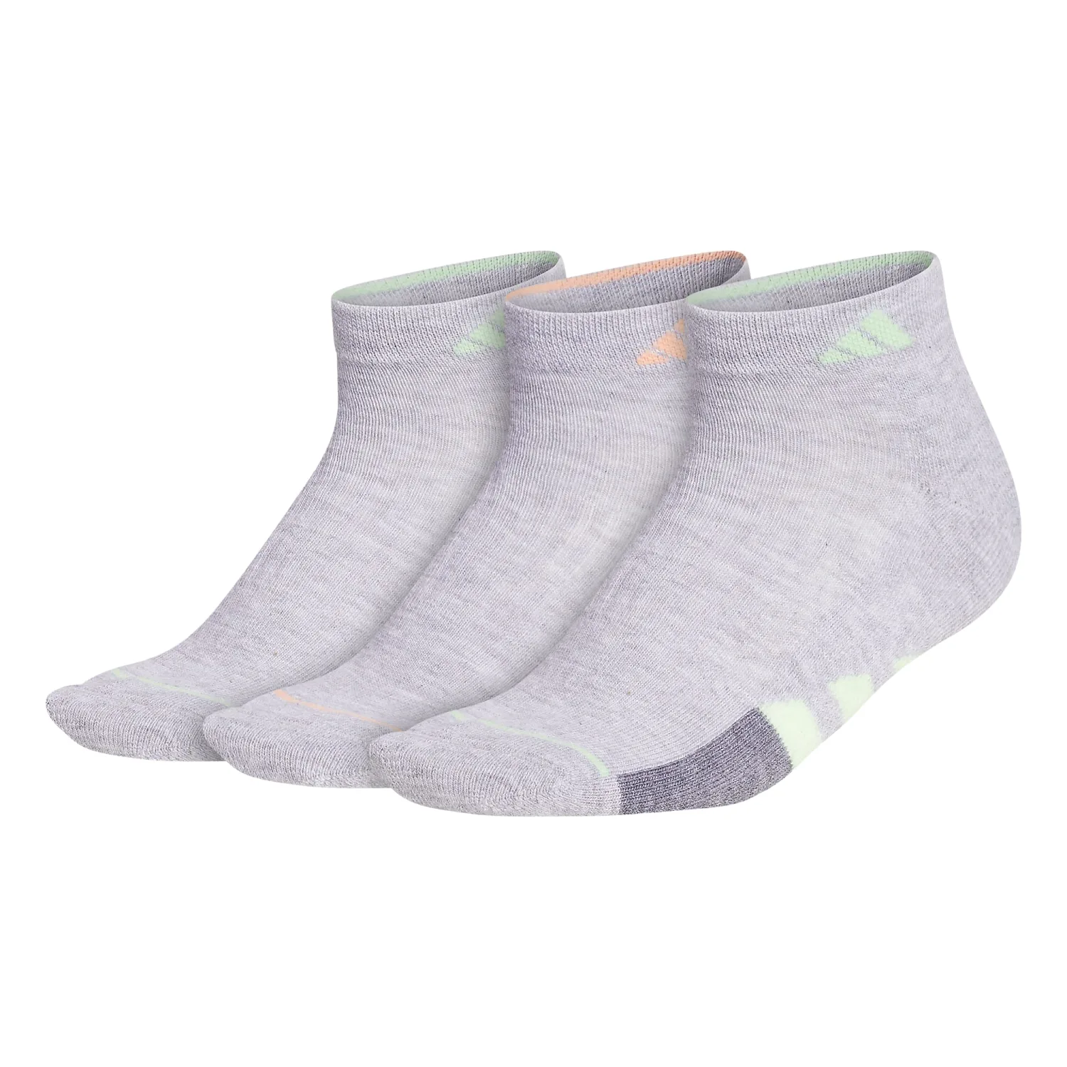 adidas Women's Cushioned Low Cut Socks (3-Pair)
