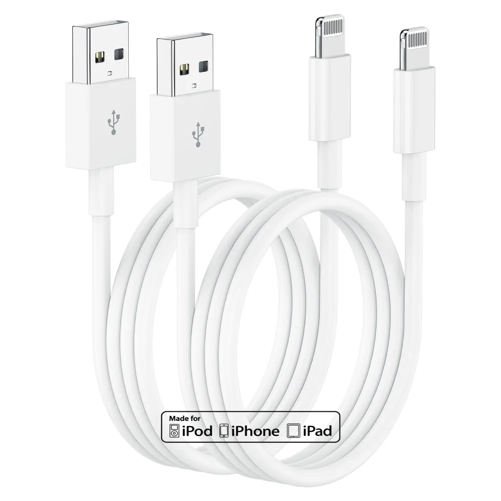 10ft iPhone Charger, [Apple Certified] Long Apple Charging Cord,10 Feet Original Lightning to USB Cable,10 Foot iPhone Charging Cable for iPhone 14 Pro Max/14/13 Pro/12 Mini/11/XS/XR/8/7/6S/5/SE,iPad