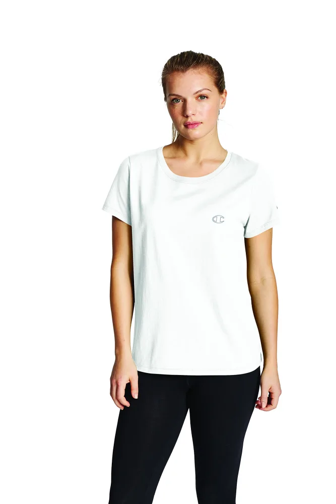 Champion Women's Tshirt, Classic Graphic Tshirt Lightweight and Comfortable Tee For Women (Plus Size Available)