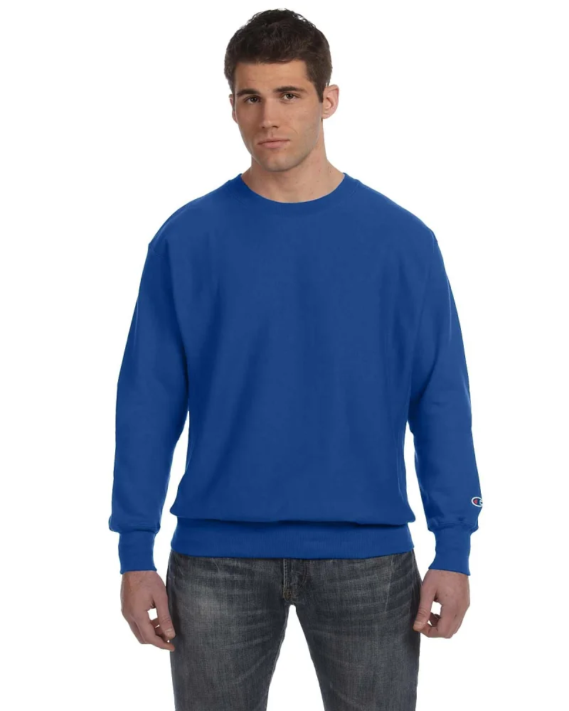 Champion Men's Reverse Weave Crew Athletic Royal, Team Blue, X-Large