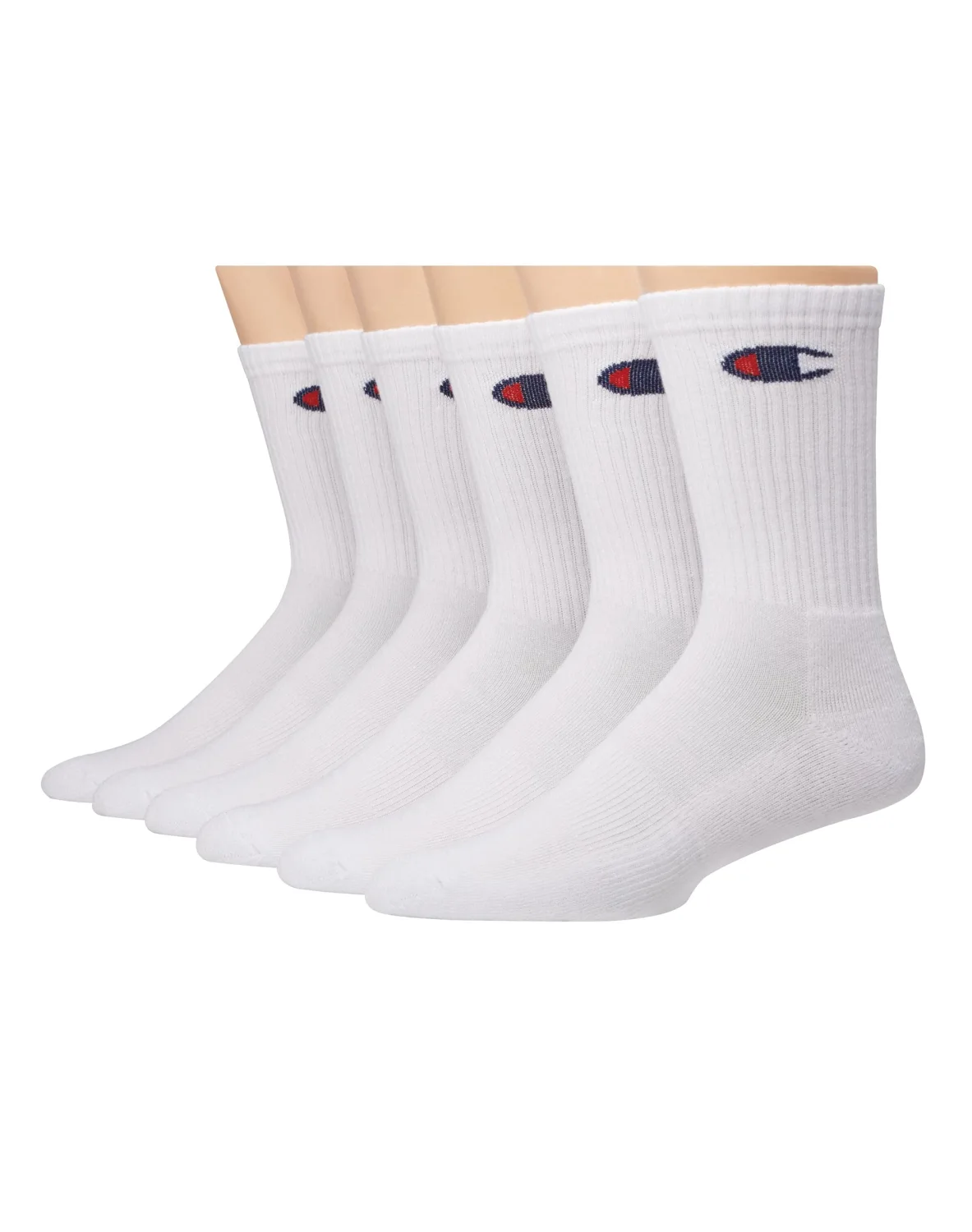 Champion Women's Socks, Double Dry Socks, Crew, Ankle, and No Show, 6-Pack