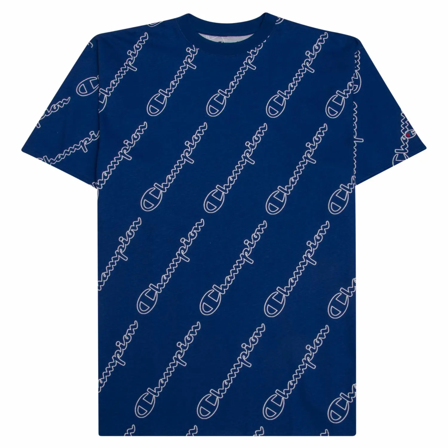 Champion Mens Big and Tall All Over Print Shirt for Men - Big & Tall Graphic Tee