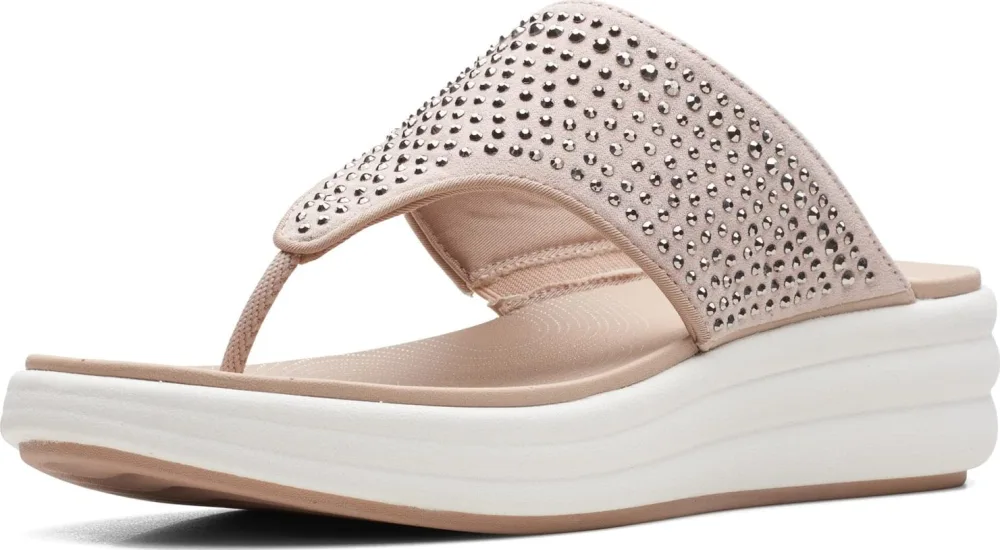 Clarks Women's Drift Jaunt Wedge Sandal